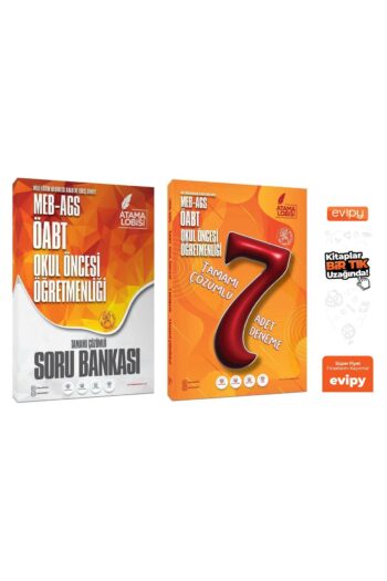 2025 ÖABT MEB-AGS Okul Öncesi Öğretmenliği Soru Bankası + 7 Deneme 2 Kitap Çözümlü Ayraç Hediyeli
