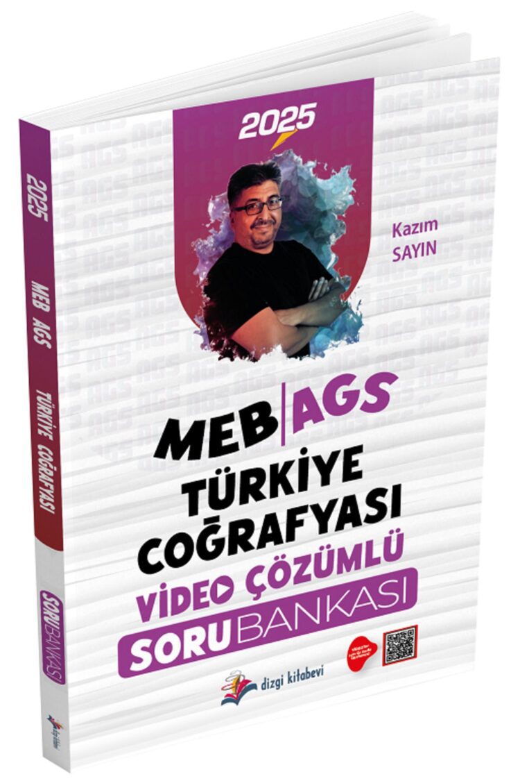 2025 Meb-ags Türkiye Coğrafyası Soru Bankası Çözümlü - Kazım Sayın