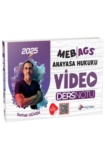 2025 MEB-AGS Anayasa Hukuku Video Ders Notu - Serhat Güven Dizgi Kitap