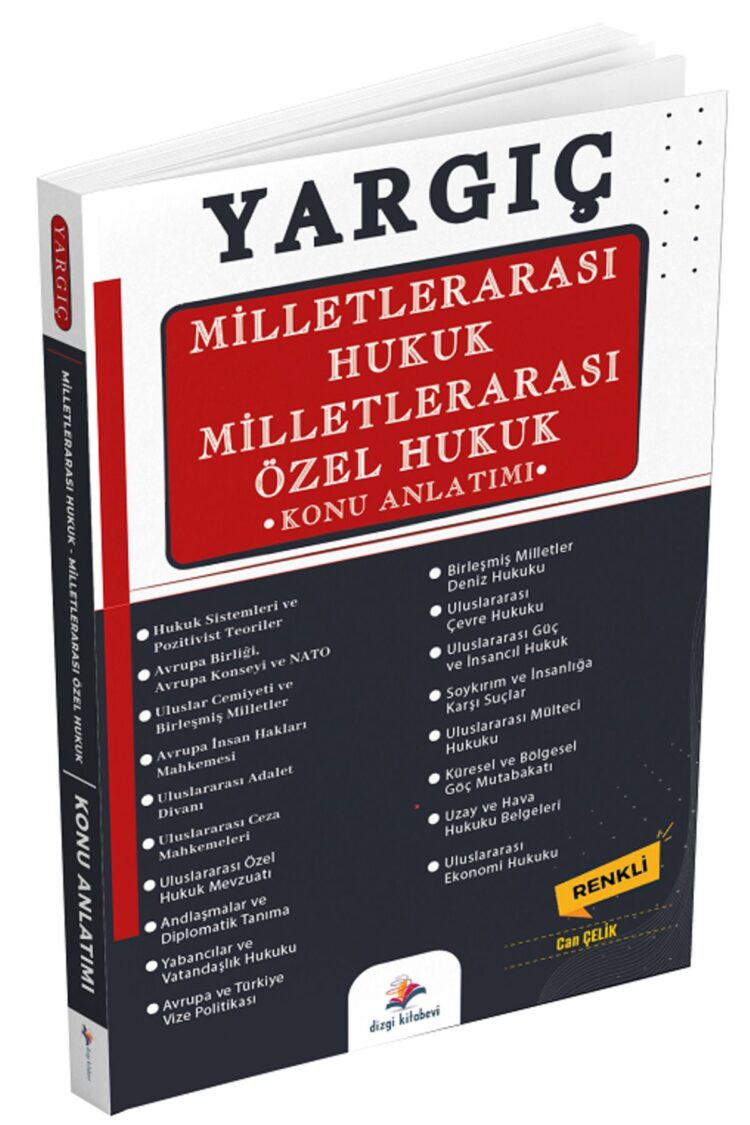 Adli Idari Hakimlik Milletlerarası Hukuk Ve Özel Hukuk Yargıç Konu Anlatımı