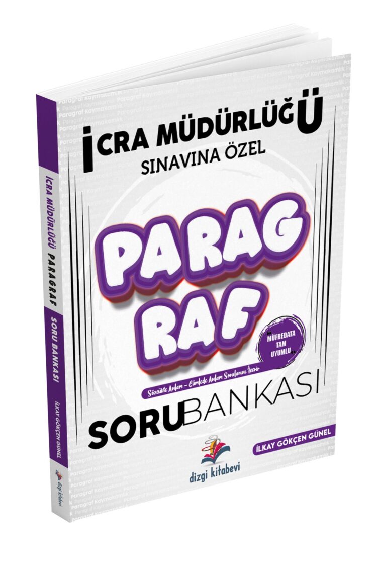 2025 İcra Müdürlüğü ve Müdür Yardımcılığı Sınavına Özel Paragraf Soru Bankası İlkay Gökçen Günel - Görsel 2