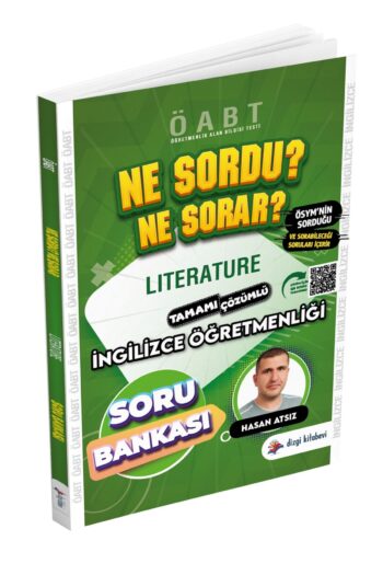 2025 Ne Sordu Ne Sorar Öabt İngilizce Öğretmenliği Literature Soru Bankası Qr Çözümlü Hasan Atsız