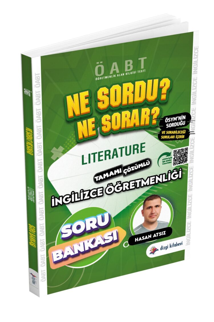 2025 Ne Sordu Ne Sorar Öabt İngilizce Öğretmenliği Literature Soru Bankası Qr Çözümlü Hasan Atsız