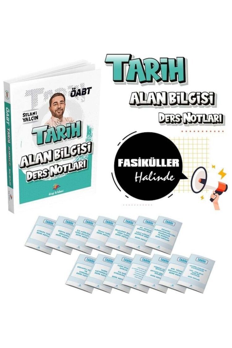 2025 Öabt Tarih Öğretmenliği Alan Bilgisi Ders Notları - Selami Yalçın Yayın