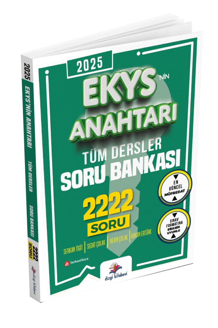 2025 Meb Ekys Müdür ve Müdür Yardımcılığı Ekys'nin Anahtarı Tüm Dersler Soru Bankası 2222 Soru