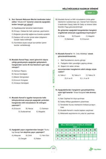 Alternative view of 2025 Meb Ekys Müdür ve Müdür Yardımcılığı Ekys'nin Anahtarı Tüm Dersler Soru Bankası 2222 Soru