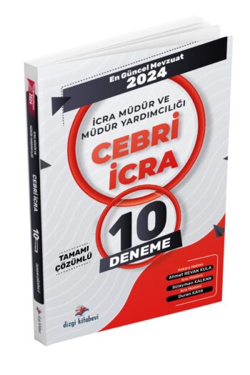 2024 Cebri İcra İcra Müdürlüğü Ve Müdür Yardımcılığı Tamamı Çözümlü 10 Deneme Sınavı