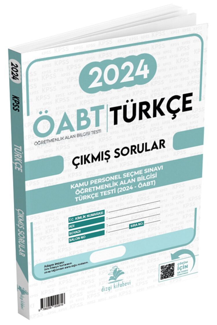 Öabt Meb-ags Türkçe Öğretmenliği 2024 Sınavı Çıkmış Sorular Çözümlü Yayınlar