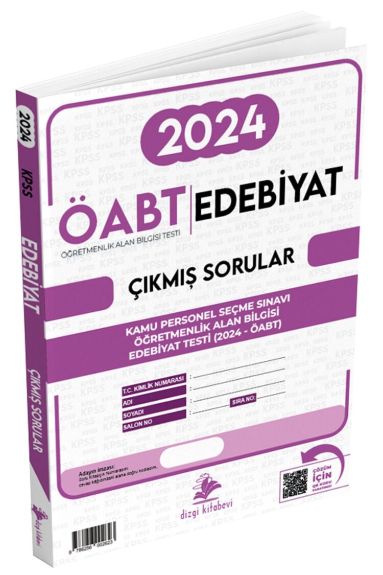 Öabt Meb-ags Türk Dili Ve Edebiyatı Öğretmenliği 2024 Sınavı Çıkmış Sorular Çözümlü Dizg