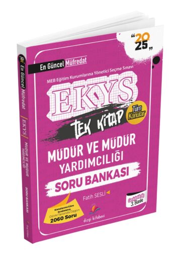 2025 Meb Ekys Müdür ve Müdür Yardımcılığı Soru Bankası Fatih Sesli