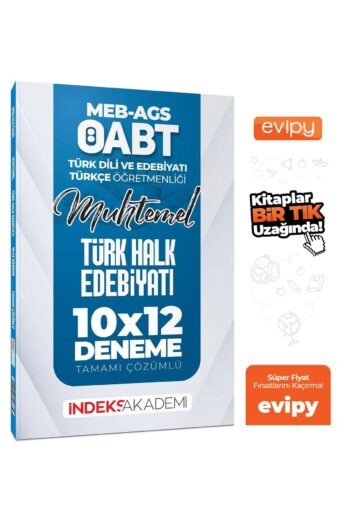 2025 ÖABT MEB-AGS Muhtemel Türk Dili Edebiyatı-Türkçe Türk Halk Edebiyatı 10x12 Deneme Çözümlü Ayraç