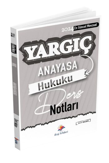 2024 Yargıç Hakimlik ve Hmgs Anayasa Hukuku Ders Notları Devrim Toklucu 4. Baskı