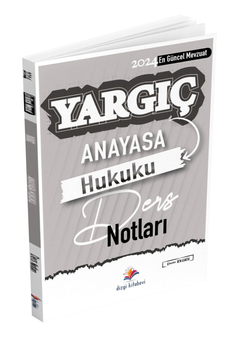 2024 Yargıç Hakimlik ve Hmgs Anayasa Hukuku Ders Notları Devrim Toklucu 4. Baskı