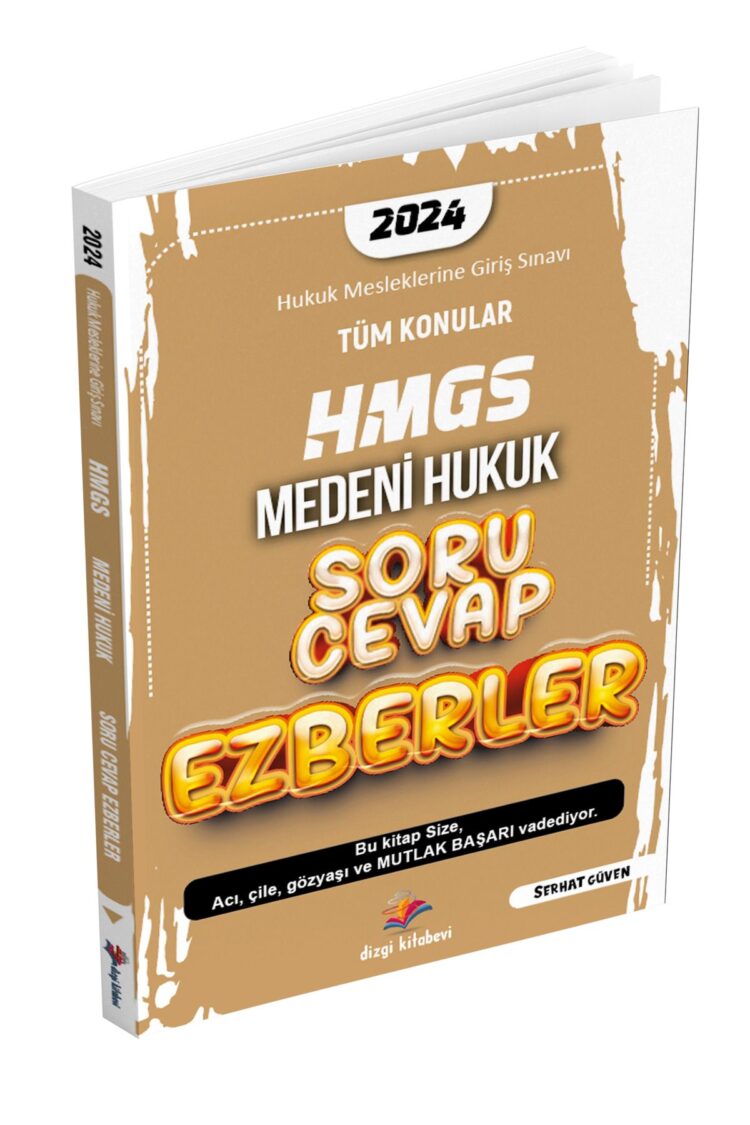 2024 Hmgs Medeni Hukuk Soru Cevap Ezberler Serhat Güven
