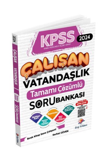 Alternative view of 2024 Kpss Çalışan Vatandaşlık Tamamı Çözümlü Soru Bankası Serhat Güven