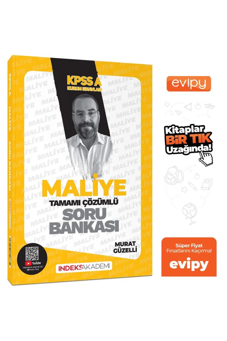 KPSS A Grubu Maliye Soru Bankası - Murat Güzelli Ayraç Hediyeli