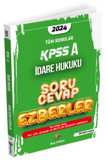 2024 Kpss A Grubu Idare Hukuku Soru Cevap Ezberler - Serhat Güven