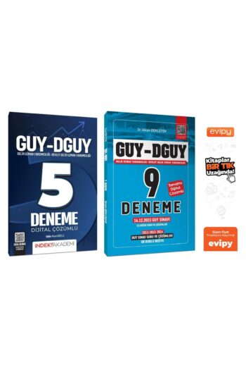 2025 GUY-DGUY Gelir Uzman Yardımcılığı 5+9 Deneme - Murat Güzelli, Alican Dovletov Ayraç Hediyeli