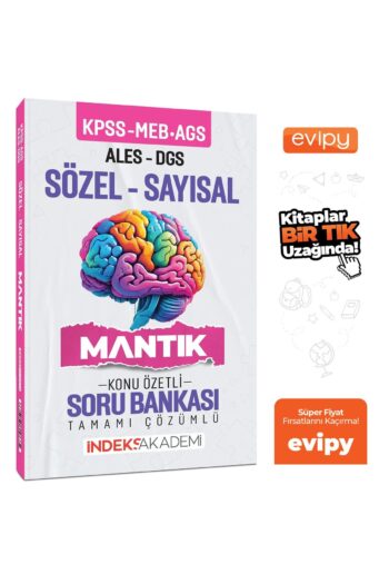 2025 KPSS MEB-AGS ALES DGS Sözel-Sayısal Mantık Konu Özetli Soru Bankası Çözümlü Ayraç Hediyeli