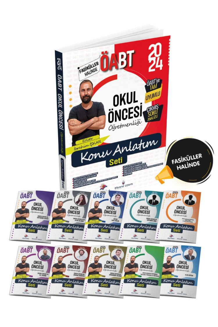 Okul Öncesi Öğretmenliği Çıkmış Soru Analizli Fasiküller Halinde Konu Anlatım Seti 2024 - Görsel 2