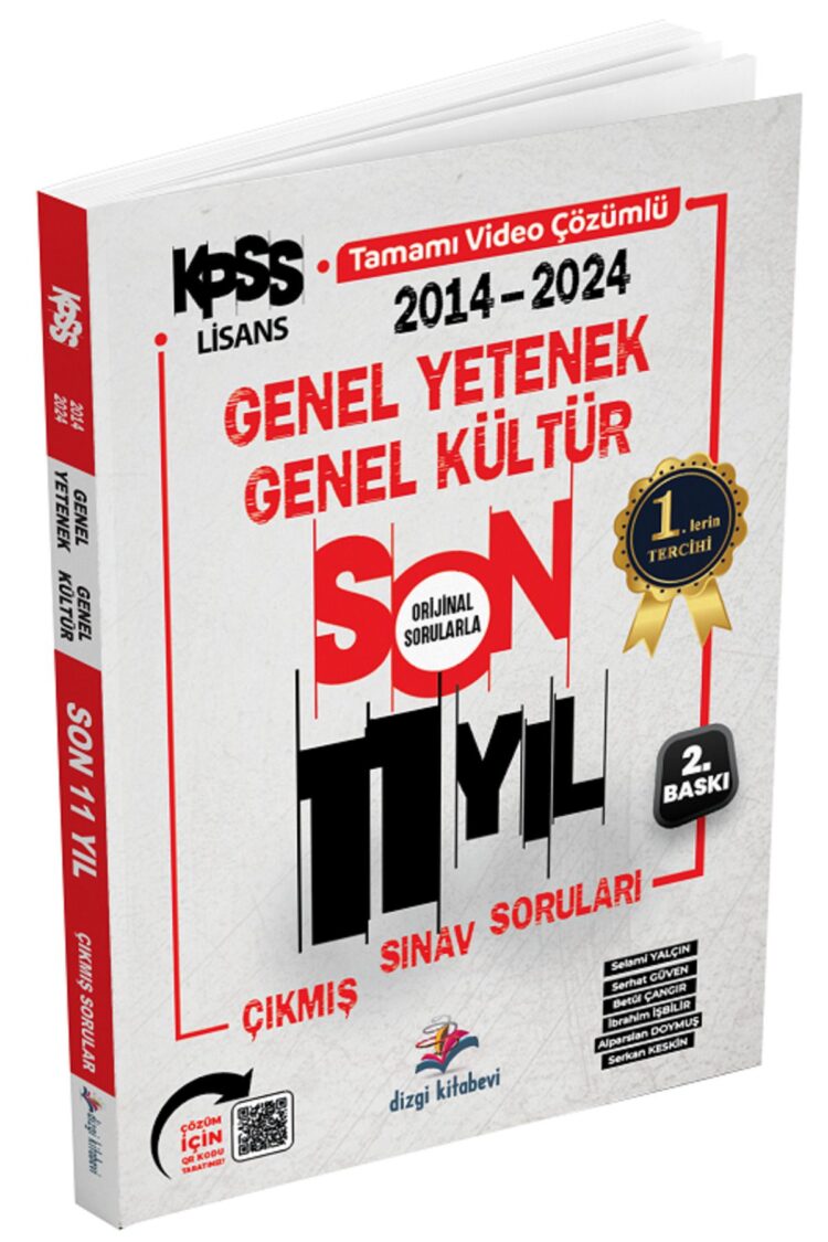 Kpss Genel Yetenek Genel Kültür Son 10 Yıl Çıkmış Sorular Video Çözümlü Yayı