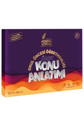 ÖABT MEB-AGS Okul Öncesi Öğretmenliği Konu Anlatımı Atama Lobisi Yayınları
