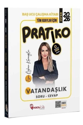 2026 KPSS Vatandaşlık Pratiko Soru Cevap Çalışma Kitabı - Esra Özkan Karaoğlu Hoca Kafası Yayınları