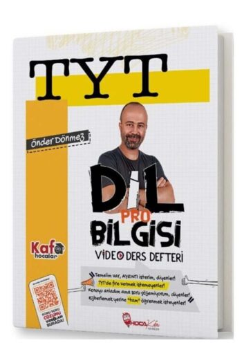 Hoca Kafası YKS TYT Dil Bilgisi Pro Video Ders Defteri - Önder Dönmez Hoca Kafası Yayınları