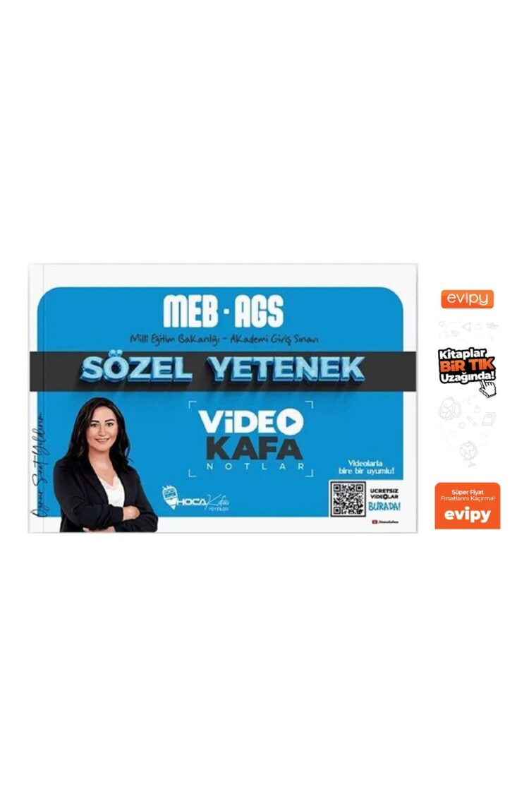 2025 MEB-AGS Sözel Yetenek Video Kafa Notlar - Öznur Saat Yıldırım Ayraç Hediyeli
