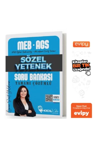 2025 MEB-AGS Sözel Yetenek Soru Bankası Çözümlü - Öznur Saat Yıldırım Ayraç Hediyeli