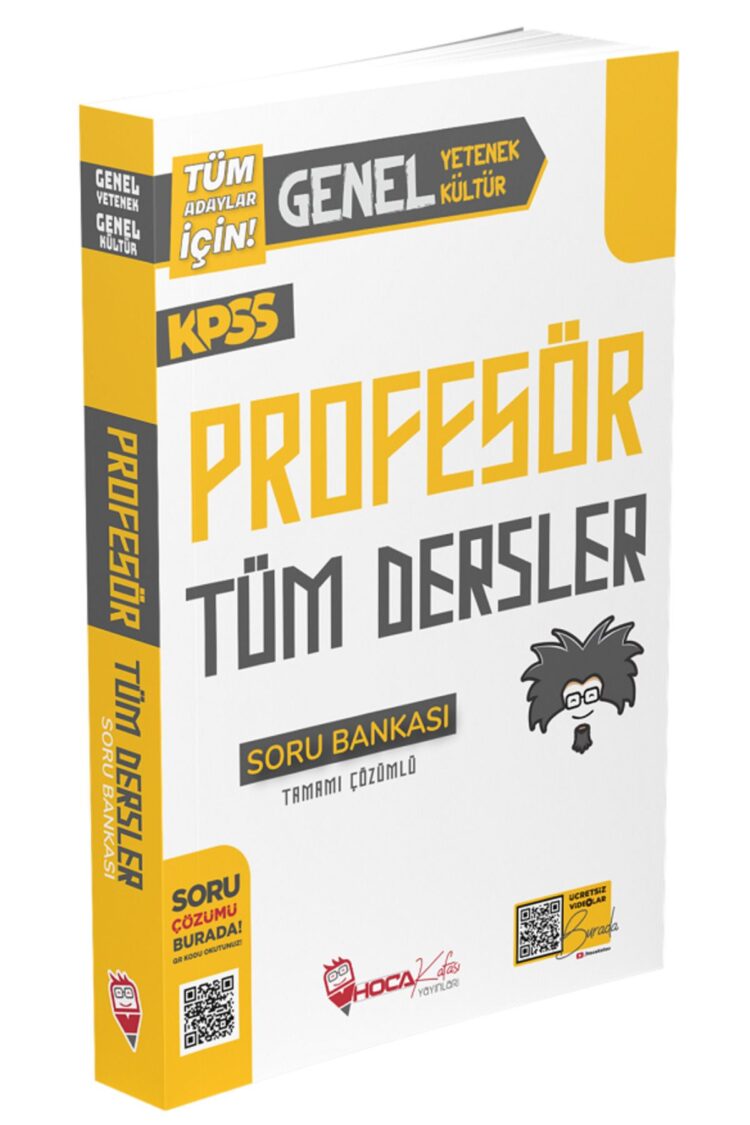 Hoca Kafası KPSS Genel Yetenek Genel Kültür Profesör Soru Bankası Hoca Kafası Yayınları