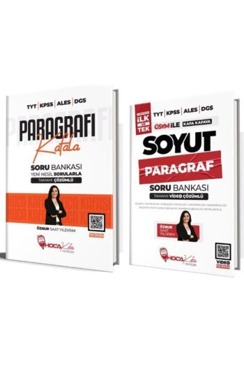 Hoca Kafası 2024 Kpss Tyt Ayt Paragrafı Kafala Soyut Paragraf Soru Bankası 2 Li Set - Öznur Saat Y