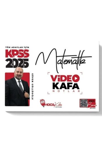 Hoca Kafası 2025 KPSS Matematik Video Kafa Notlar - Güven Göllüoğlu Hoca Kafası Yayınları