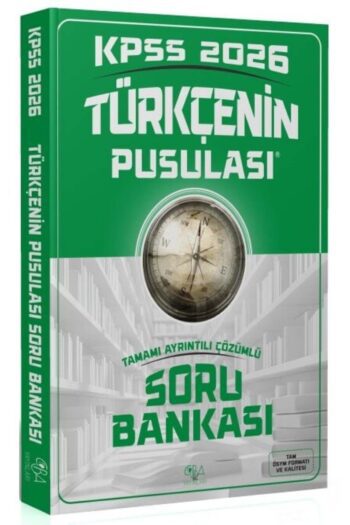 CBA Yayınları 2026 KPSS Türkçenin Pusulası Soru Bankası Çözümlü CBA Yayınları