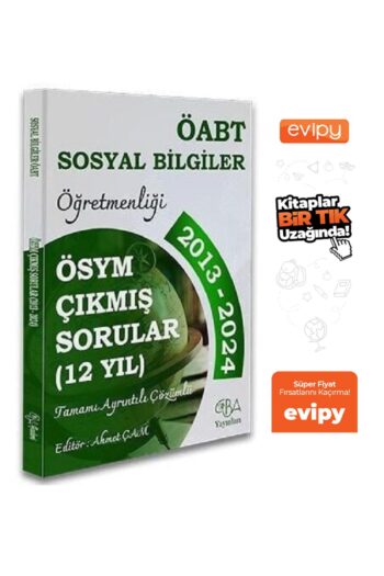 2025 ÖABT MEB-AGS Sosyal Bilgiler Öğretmenliği Çıkmış Sorular Son 12 Yıl Çözümlü Ayraç Hediyeli