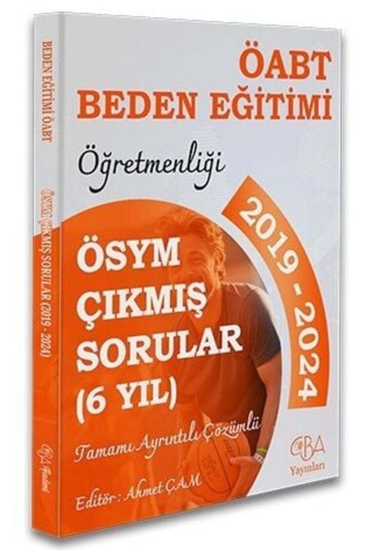 CBA Yayınları 2025 ÖABT MEB-AGS Beden Eğitimi Öğretmenliği Çıkmış Sorular Son 6 Yıl Çözümlü CBA Yayı