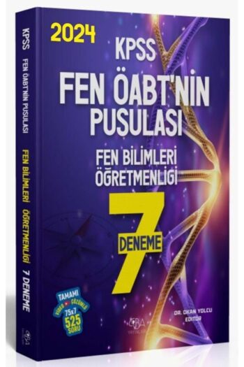 CBA Yayınları 2024 ÖABT Fen Bilimlerinin Pusulası 7 Deneme Video Çözümlü - Okan Yolcu CBA Yayınları