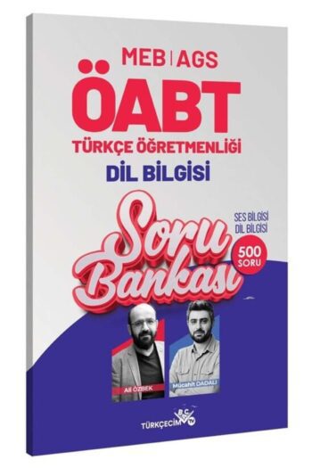 Türkçecim TV ÖABT MEB-AGS Türkçe Öğretmenliği Dil Bilgisi Soru Bankası Çözümlü - Ali Özbek, Mücahit
