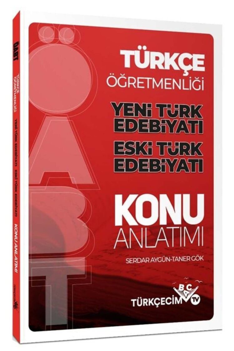 Türkçecim TV ÖABT Türkçe Öğretmenliği Yeni Türk Edebiyatı-Eski Türk Edebiyatı Konu Anlatımı - Serdar