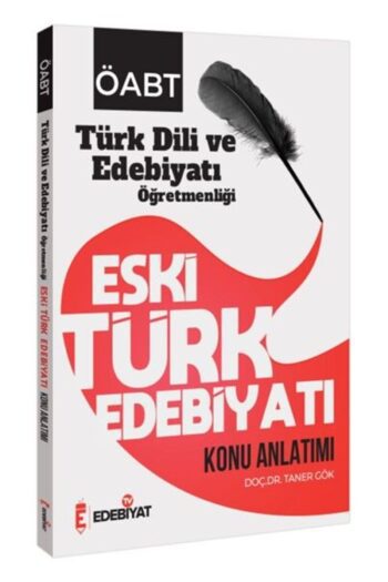 Edebiyat TV ÖABT Türk Dili Edebiyatı Eski Türk Edebiyatı Konu Anlatımı - Taner Gök Edebiyat TV Yayın