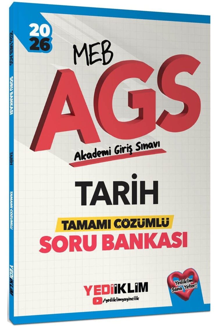 2026 MEB AGS Tarih Tamamı Çözümlü Soru Bankası