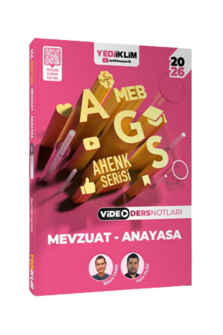 2026 MEB AGS Ahenk Serisi Mevzuat - Anayasa Video Ders Notları