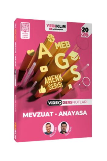 Alternative view of 2026 MEB AGS Ahenk Serisi Mevzuat - Anayasa Video Ders Notları