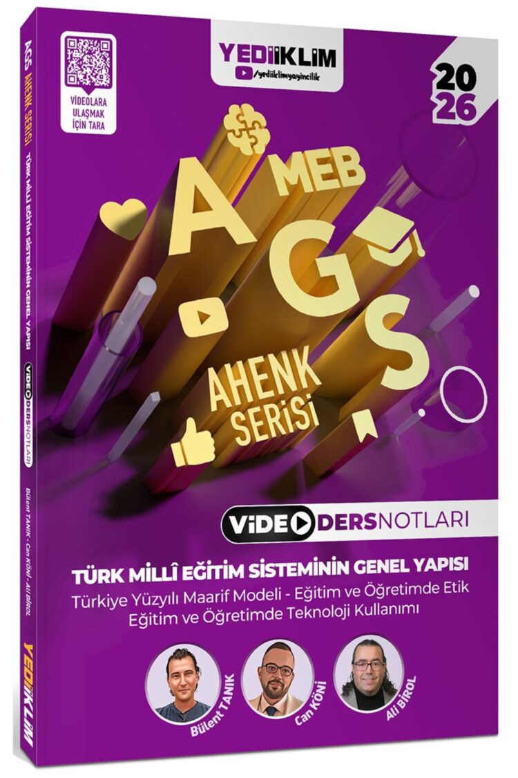 2026 MEB AGS Ahenk Serisi Türk Milli Eğitim Sisteminin Genel Yapısı Video Ders Notları