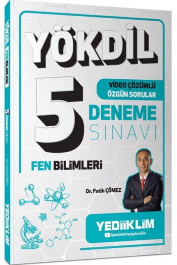 YÖKDİL Fen Bilimleri Tamamı Video Çözümlü 5 Deneme