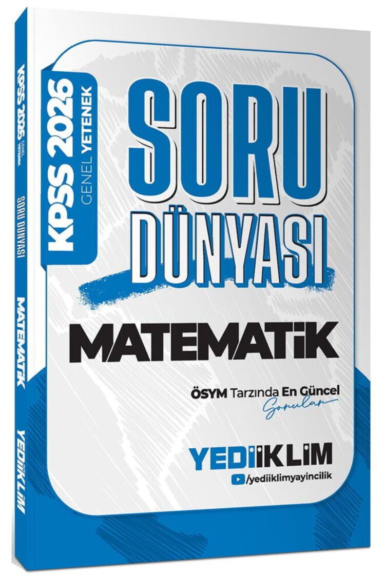 2026 Kpss Genel Yetenek Matematik Soru Dünyası
