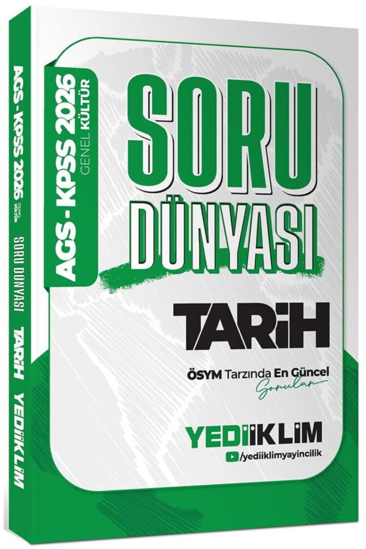 2026 Kpss Ags Genel Kültür Tarih Soru Dünyası