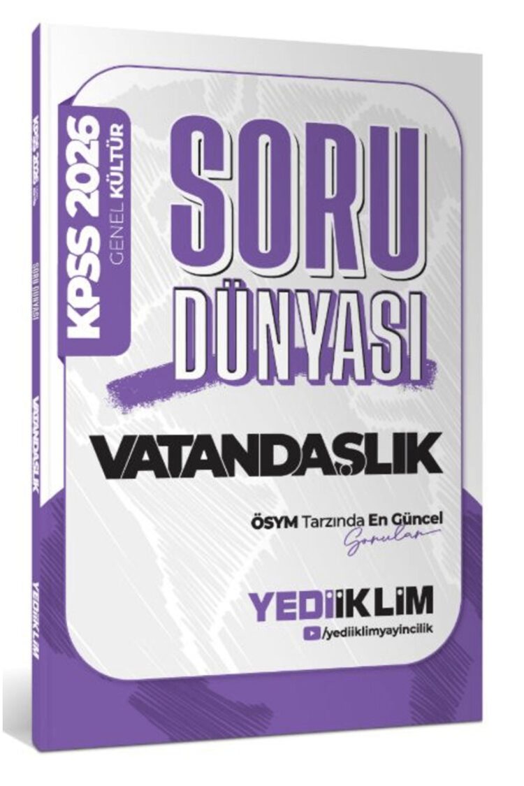 2026 KPSS Genel Kültür Vatandaşlık Soru Dünyası