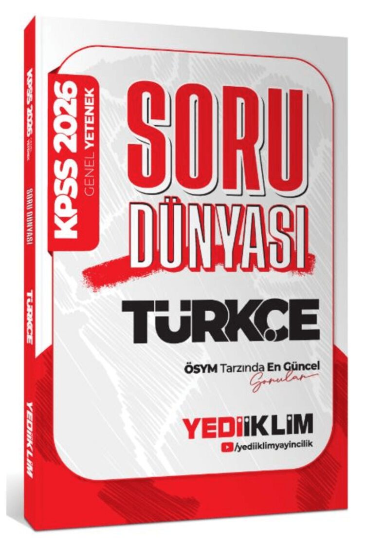 2026 KPSS Genel Yetenek Türkçe Soru Dünyası