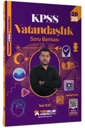 2026 KPSS Atölye Serisi Genel Kültür Vatandaşlık Tamamı Video Çözümlü Soru Bankası
